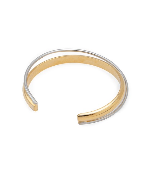 ADAM ET ROPE'（アダムエロペ）の「レイヤードバングル（バングル/リストバンド・レディース・その他・FREE）」の3枚目の写真