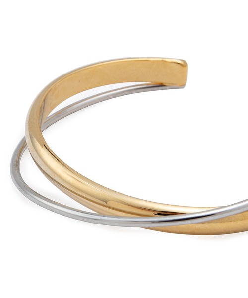 ADAM ET ROPE'（アダムエロペ）の「レイヤードバングル（バングル/リストバンド・レディース・その他・FREE）」の5枚目の写真