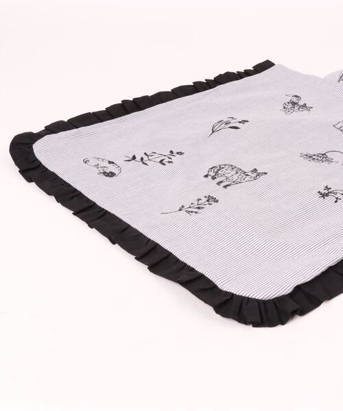 haupia（ハウピア）の「Ｌｉｌｌｅ　ｌｙｋｋｅ 【 バッグ 】（トートバッグ・レディース・ベージュ/ブラック/ストライプ・FREE）」の7枚目の写真