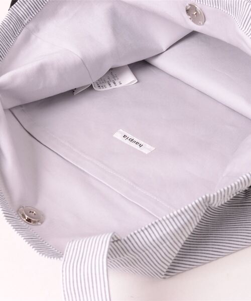 haupia（ハウピア）の「Ｌｉｌｌｅ　ｌｙｋｋｅ 【 バッグ 】（トートバッグ・レディース・ベージュ/ブラック/ストライプ・FREE）」の8枚目の写真