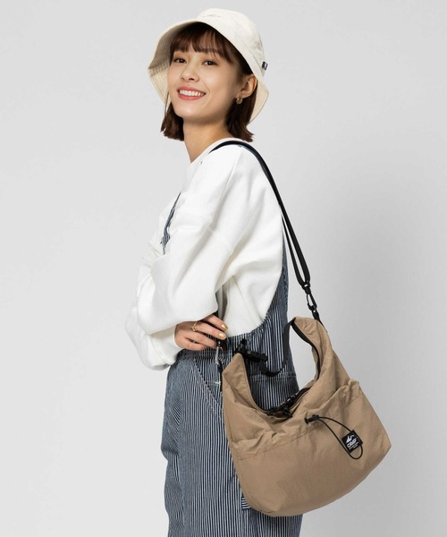 CAMP7（キャンプセブン）の「【CAMP7】ドロストバックルバッグ（ショルダーバッグ・レディース・ベージュ/ブラック・ONE SIZE）」の12枚目の写真