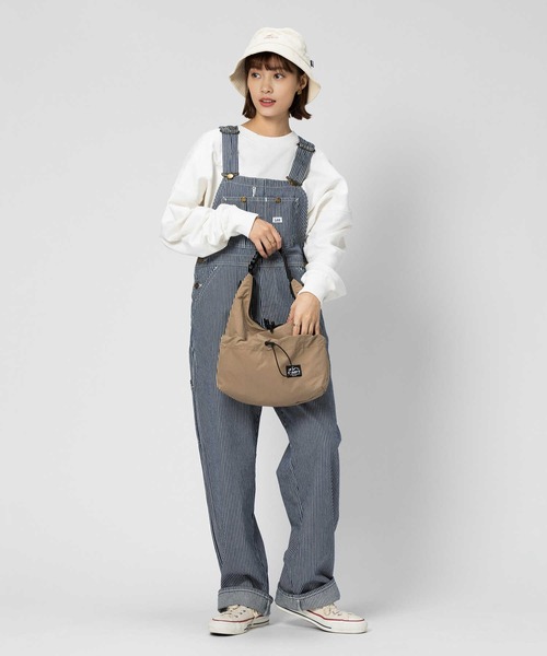 CAMP7（キャンプセブン）の「【CAMP7】ドロストバックルバッグ（ショルダーバッグ・レディース・ベージュ/ブラック・ONE SIZE）」の15枚目の写真