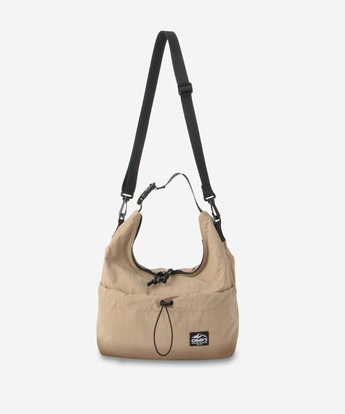 CAMP7（キャンプセブン）の「【CAMP7】ドロストバックルバッグ（ショルダーバッグ・レディース・ベージュ/ブラック・ONE SIZE）」の18枚目の写真