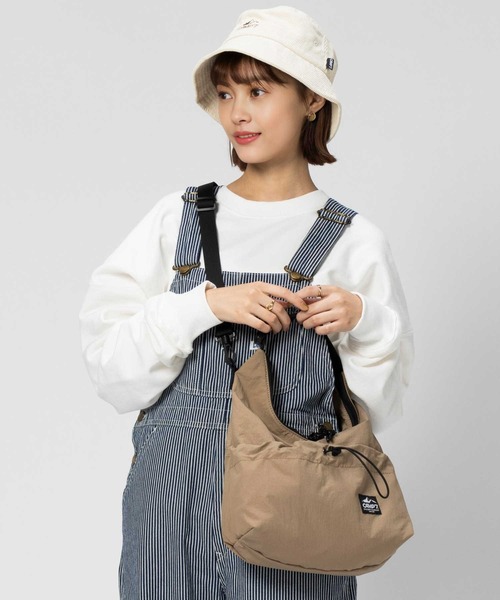 CAMP7（キャンプセブン）の「【CAMP7】ドロストバックルバッグ（ショルダーバッグ・レディース・ベージュ/ブラック・ONE SIZE）」の13枚目の写真