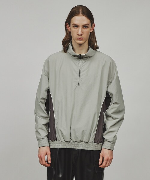 tk.TAKEO KIKUCHI（ティーケータケオキクチ）の「◆ナイロンアノラックブルゾン（セットアップ対応）（ブルゾン・メンズ・ブラック系4/グレー系4・88）」の8枚目の写真