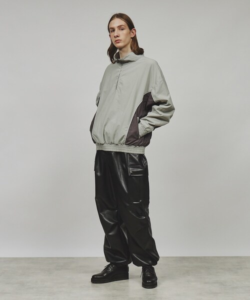 tk.TAKEO KIKUCHI（ティーケータケオキクチ）の「◆ナイロンアノラックブルゾン（セットアップ対応）（ブルゾン・メンズ・ブラック系4/グレー系4・88）」の10枚目の写真