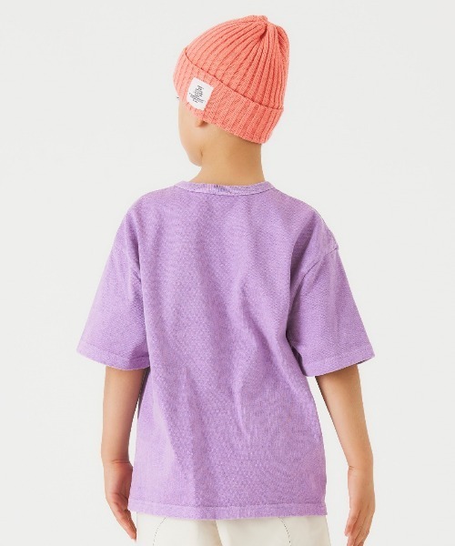 Smoothy（スムージー）の「SMOOTHY USA Cotton HELLO Tee / スムージー USAコットン ハローTシャツ（Tシャツ/カットソー・キッズ・エメラルド/ブラック/パープル・MEDIUM/SMALL/X-LARGE/LARGE）」の9枚目の写真