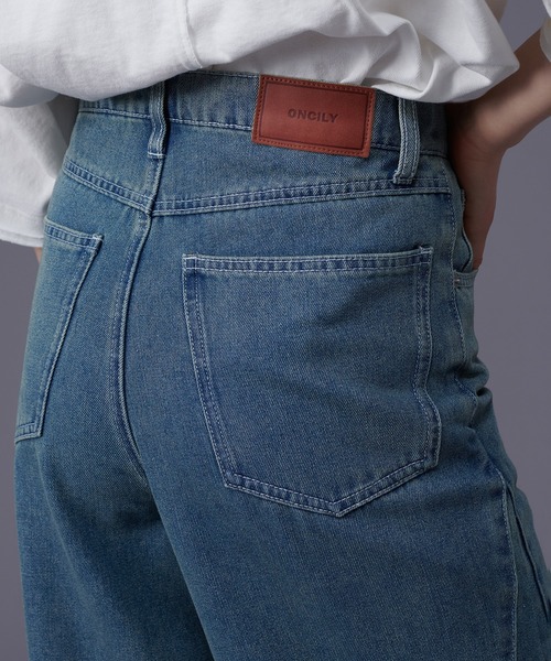 デニム・ジーパン Po Semi Wide Denim Pants (2color) Digan Molly Semi Wide Denim Pants (4color) - ASCLO