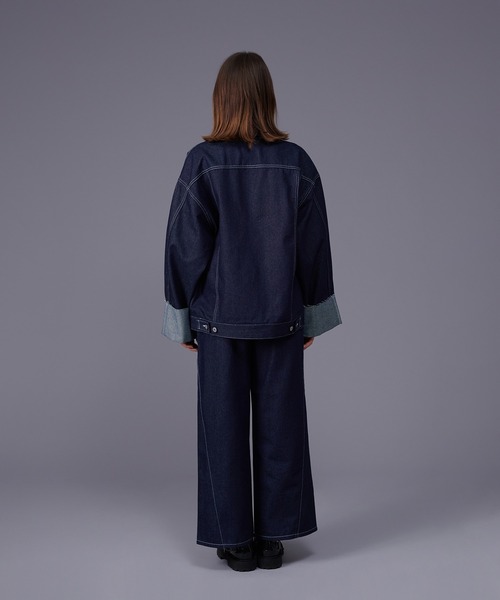 パンツ yilon SEMI FLARE DENIM Semi flare denim – YILON