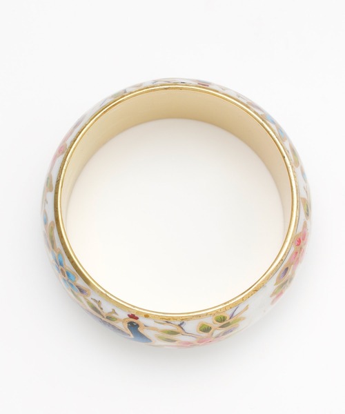 チャイハネ（チャイハネ）の「【チャイハネ】ディアールバングル（バングル/リストバンド・レディース・ターコイズブルー/ホワイト/ピンク・FREE）」の6枚目の写真