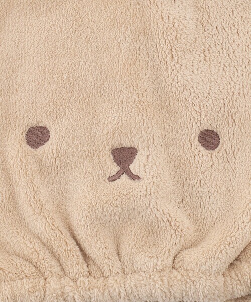 Afternoon Tea(アフタヌーンティー)の「くま速乾タオルキャップ(その他ベビー用品・キッズ・ブラウン・ONE SIZE)」の2枚目の写真