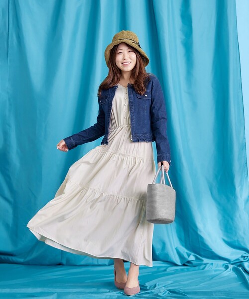 美品】'S Max Mara エスマックスマーラ デニム フリル
