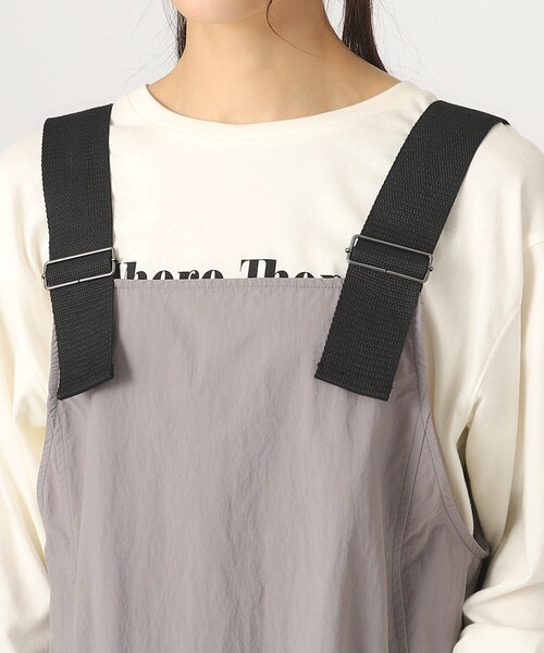 Cutie Blonde(キューティーブロンド)の「◆着丈が調節できる ナイロンジャンスカ(ワンピース・レディース・ダークグレー/ブラック/オリーブ・02/03/04)」の19枚目の写真