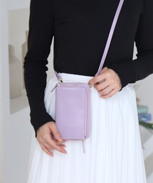 mieno | [mieno] 本革スマホショルダーバッグ(ショルダーバッグ)