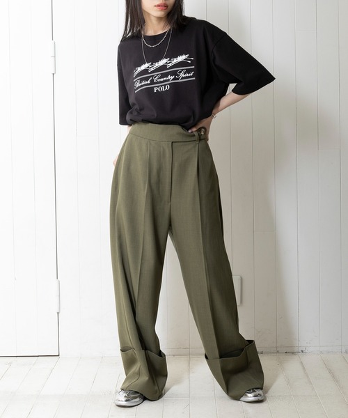 POLO BCS(ポロ ビーシーエス)の「【POLO BCS】Boat oversize print Tee / クラシカルマリンボート オーバーサイズTシャツ(Tシャツ/カットソー・レディース・ホワイト/ブラック/グリーン/ネイビー・S/M/L/XL/XS)」の9枚目の写真