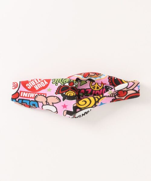 HYSTERIC MINI（ヒステリックミニ）の「Hystericmini POP & FEVER SCRATCH総柄 ヘアバンド（ヘアバンド・キッズ・ピンク系その他/ブラック系その他/ブルー系その他・FREE）」の3枚目の写真