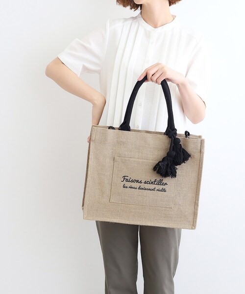 ★送料・関税込★GROVE★PERD PADDING BAG★ Lee別注】スクエアキャンバストート （トートバッグ）｜grove