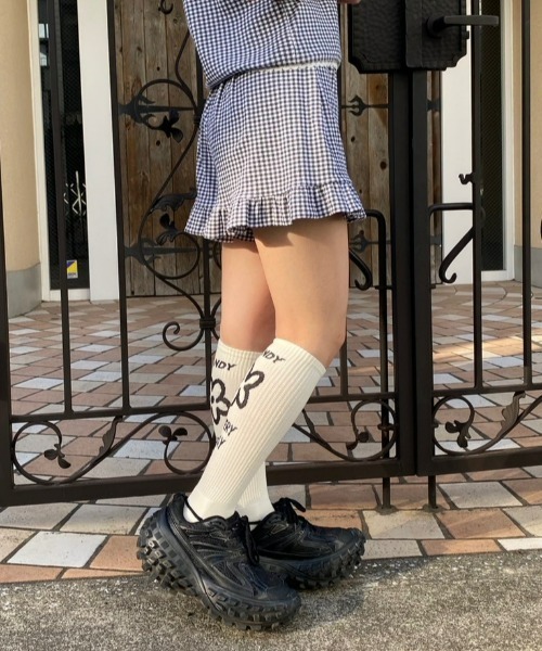 Candy Stripper（キャンディストリッパー）の「GINGHAM CHECK FRILL SKIRT パンツ（その他パンツ・レディース・ブラック/ピンク/ライトブルー・2）」の16枚目の写真