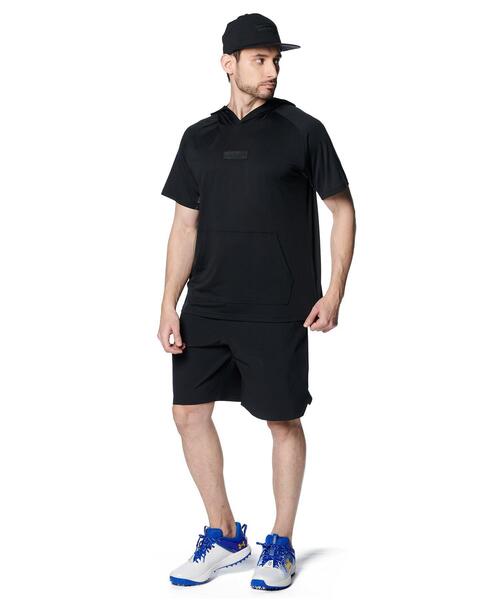 UNDER ARMOUR(アンダーアーマー)の「UAテック ショートスリーブ フーディー(ベースボール/メンズ)(スウェット・メンズ・ブラック・L/XXL/M/XL/S)」の6枚目の写真