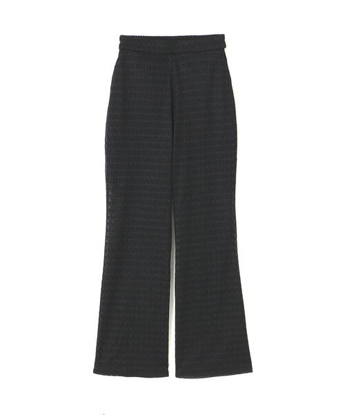 FREE'S MART（フリーズマート）の「◆レースフレアパンツ（その他パンツ・レディース・ブラック/ホワイト・MEDIUM/SMALL）」の9枚目の写真