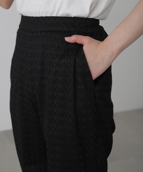 FREE'S MART（フリーズマート）の「◆レースフレアパンツ（その他パンツ・レディース・ブラック/ホワイト・MEDIUM/SMALL）」の21枚目の写真