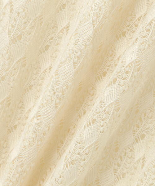 FREE'S MART（フリーズマート）の「◆レースフレアパンツ（その他パンツ・レディース・ブラック/ホワイト・MEDIUM/SMALL）」の4枚目の写真