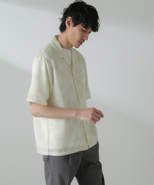 【新品】ナノユニバース別注TRADITIONAL WEATHERWEAR シャツ セール】「HOOKANO」別注アロハシャツ（シャツ/ブラウス）｜NANO
