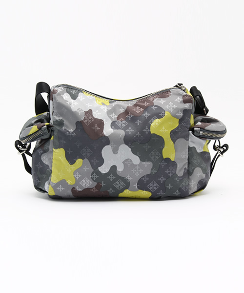 russet for traveller（ラシット　フォー トラベラー）の「プレート付き横長ショルダーバッグ【Shoulder】（ショルダーバッグ・レディース・イエロー系その他/カモフラージュ/チェック・FREE）」の5枚目の写真