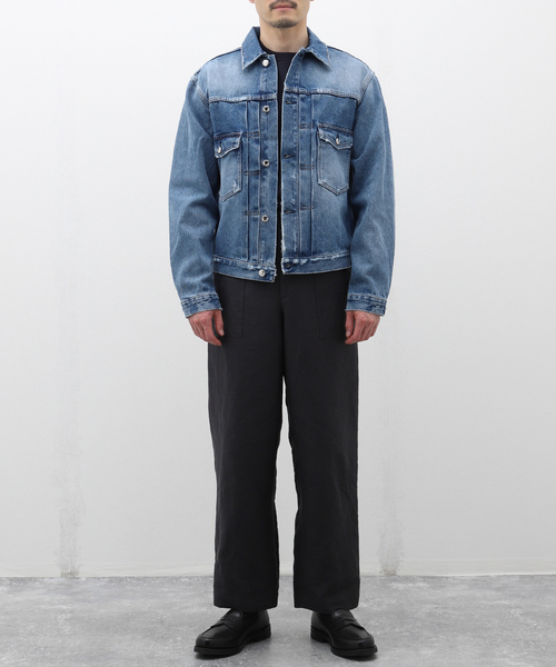 Sefr（セファ）の「【Sefr / セファー】ELU DENIM JACKET（デニムジャケット・メンズ・コバルトブルー・SMALL/MEDIUM）」の17枚目の写真