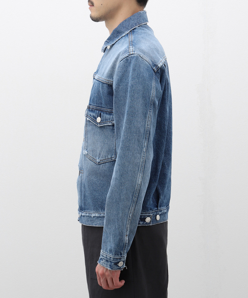 Sefr（セファ）の「【Sefr / セファー】ELU DENIM JACKET（デニムジャケット・メンズ・コバルトブルー・SMALL/MEDIUM）」の19枚目の写真