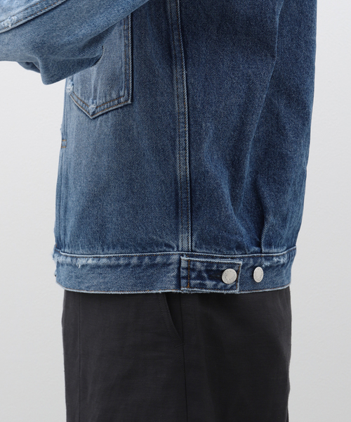 Sefr（セファ）の「【Sefr / セファー】ELU DENIM JACKET（デニムジャケット・メンズ・コバルトブルー・SMALL/MEDIUM）」の5枚目の写真