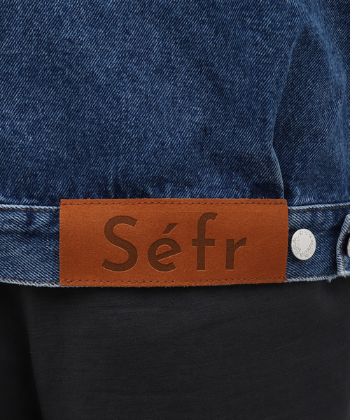 Sefr（セファ）の「【Sefr / セファー】ELU DENIM JACKET（デニムジャケット・メンズ・コバルトブルー・SMALL/MEDIUM）」の6枚目の写真