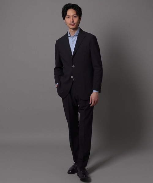 GLOBAL WORK(グローバルワーク)の「シアサッカーパンツ/Salon de GW/987452(その他パンツ・メンズ・ネイビー/ブラック系その他・LARGE/X-LARGE/SMALL/MEDIUM)」の3枚目の写真