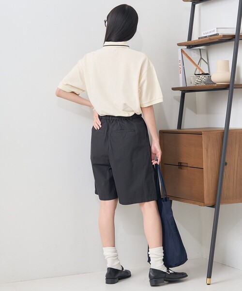 FREAK'S STORE（フリークスストア）の「prince/プリンス prince 半袖ポロシャツ（ポロシャツ・レディース・ブラック/ネイビー/オフホワイト/グリーン/ナチュラル・ﾌﾘ-）」の7枚目の写真