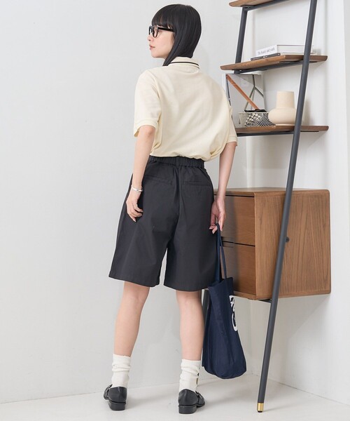 FREAK'S STORE（フリークスストア）の「prince/プリンス prince 半袖ポロシャツ（ポロシャツ・レディース・ブラック/ネイビー/オフホワイト/グリーン/ナチュラル・ﾌﾘ-）」の10枚目の写真