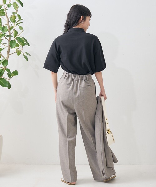 FREAK'S STORE（フリークスストア）の「prince/プリンス prince 半袖ポロシャツ（ポロシャツ・レディース・ブラック/ネイビー/オフホワイト/グリーン/ナチュラル・ﾌﾘ-）」の12枚目の写真