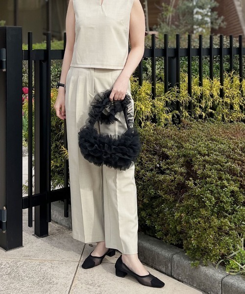 2way／denim tulle bag／ワンショルダー 2way／denim tulle bag／ワンショルダーの通販 by hrs︎︎︎︎