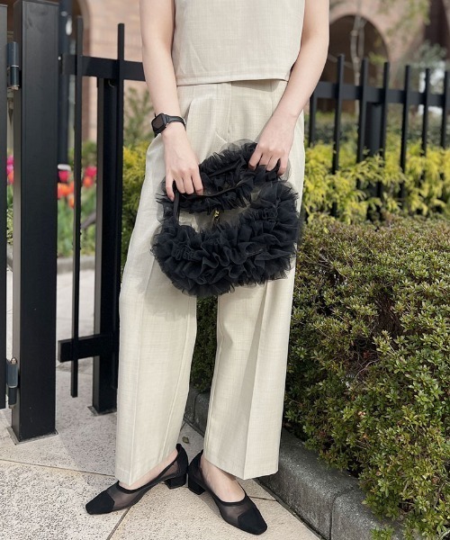 2way／denim tulle bag／ワンショルダー 2way／denim tulle bag／ワンショルダー