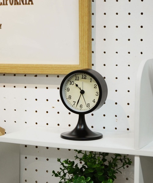 entre square（アントレスクエアー）の「bcl/コンパクト アラームクロック 置時計 アナログ 目覚まし（置時計・レディース・ブラック/レッド・ONE SIZE）」の9枚目の写真