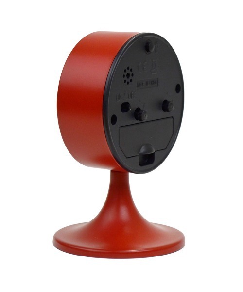 entre square（アントレスクエアー）の「bcl/コンパクト アラームクロック 置時計 アナログ 目覚まし（置時計・レディース・ブラック/レッド・ONE SIZE）」の5枚目の写真