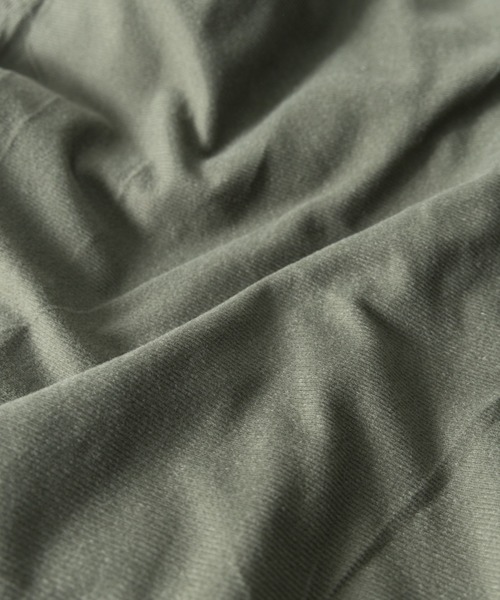 NYLAUS（ナイラス）の「裏トリコット サイドライン/サイドパイピング スタンドカラー ウィンドブレーカー（ナイロンジャケット・メンズ・グレー系2/カーキ系2/ブラック系2/ベージュ系1/カーキ系1/ベージュ系2/グレー系1/ブラック系1・LL/L/M）」の16枚目の写真