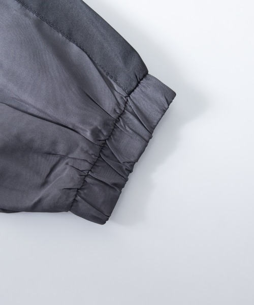 NYLAUS（ナイラス）の「裏トリコット サイドライン/サイドパイピング スタンドカラー ウィンドブレーカー（ナイロンジャケット・メンズ・グレー系2/カーキ系2/ブラック系2/ベージュ系1/カーキ系1/ベージュ系2/グレー系1/ブラック系1・LL/L/M）」の19枚目の写真