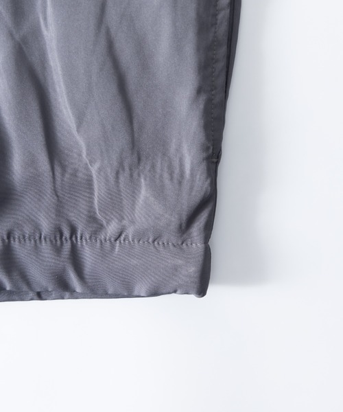 NYLAUS（ナイラス）の「裏トリコット サイドライン/サイドパイピング スタンドカラー ウィンドブレーカー（ナイロンジャケット・メンズ・グレー系2/カーキ系2/ブラック系2/ベージュ系1/カーキ系1/ベージュ系2/グレー系1/ブラック系1・LL/L/M）」の21枚目の写真