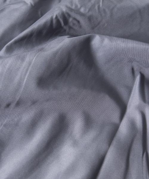 NYLAUS（ナイラス）の「裏トリコット サイドライン/サイドパイピング スタンドカラー ウィンドブレーカー（ナイロンジャケット・メンズ・グレー系2/カーキ系2/ブラック系2/ベージュ系1/カーキ系1/ベージュ系2/グレー系1/ブラック系1・LL/L/M）」の22枚目の写真