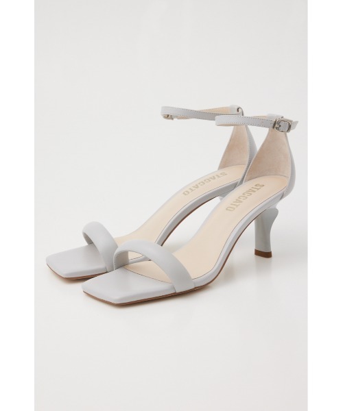STACCATO(スタッカート)の「シングーラウンディッシュヒールサンダル(サンダル・レディース・ブラック/グレー・24.5cm/23cm/22.5cm/24cm/23.5cm)」の18枚目の写真
