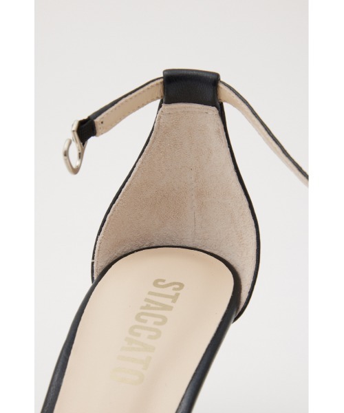 STACCATO(スタッカート)の「シングーラウンディッシュヒールサンダル(サンダル・レディース・ブラック/グレー・24.5cm/23cm/22.5cm/24cm/23.5cm)」の17枚目の写真