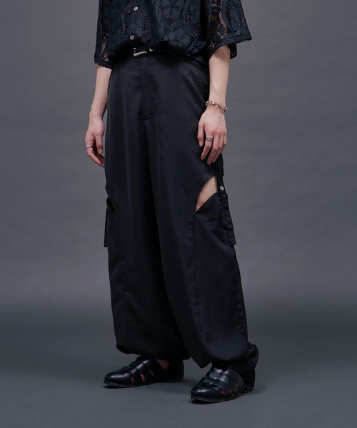 Ellno Loset（エルノロゼット）の「2wayサイドカットパンツ（その他