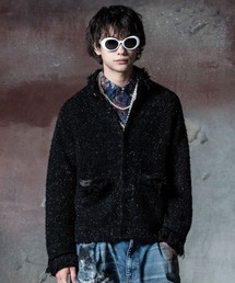 glamb(O)Shaggy Knit Jacket / VM[jbgWPbg(̑AE^[)