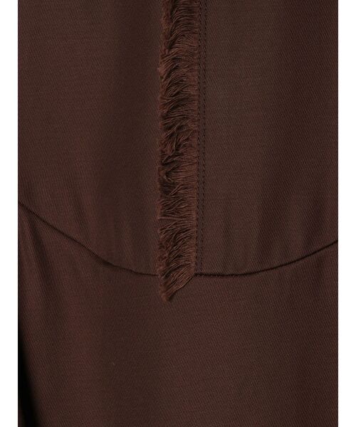 UN3D.（アンスリード）の「FRINGE POINT TUCK SK / フリンジポイントタックスカート（スカート・レディース・ブラウン/ブラック・36/38）」の13枚目の写真