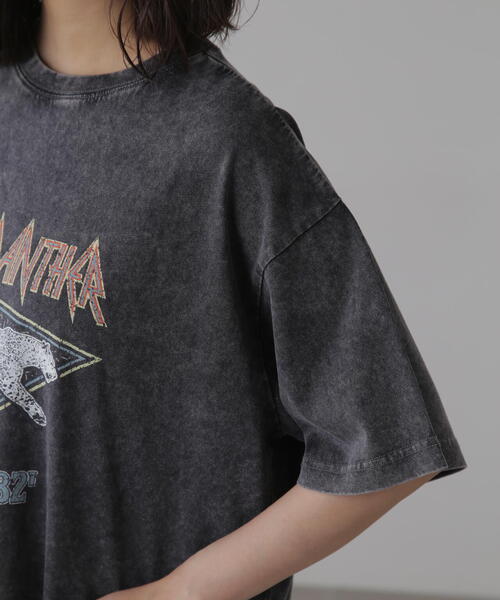 FREE'S MART（フリーズマート）の「◆硫化染めビッグロックＴシャツ（Tシャツ/カットソー・レディース・ブラック/ブラウン・FREE）」の10枚目の写真